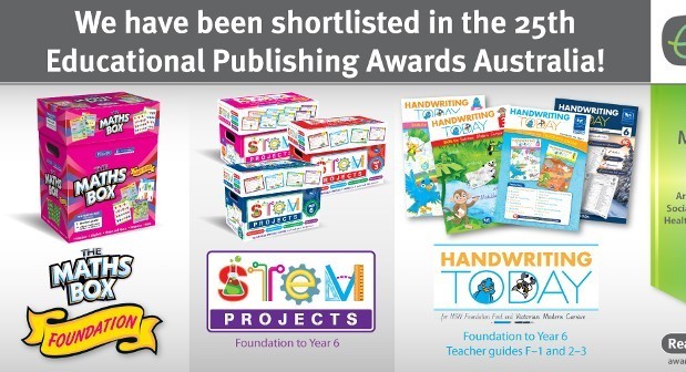 R.I.C Publications nominated for three Australian Educational Publishing Awards