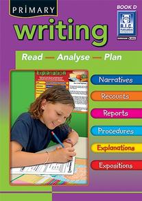 Primary Writing – Read, Analyse, Plan Book D – Ages 8–9