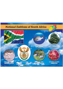 Emblems of South Africa A2 Poster