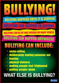 Bullying posters