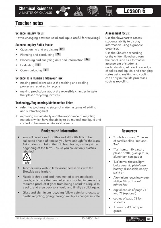 Science A STEM approach by RIC Publications-1